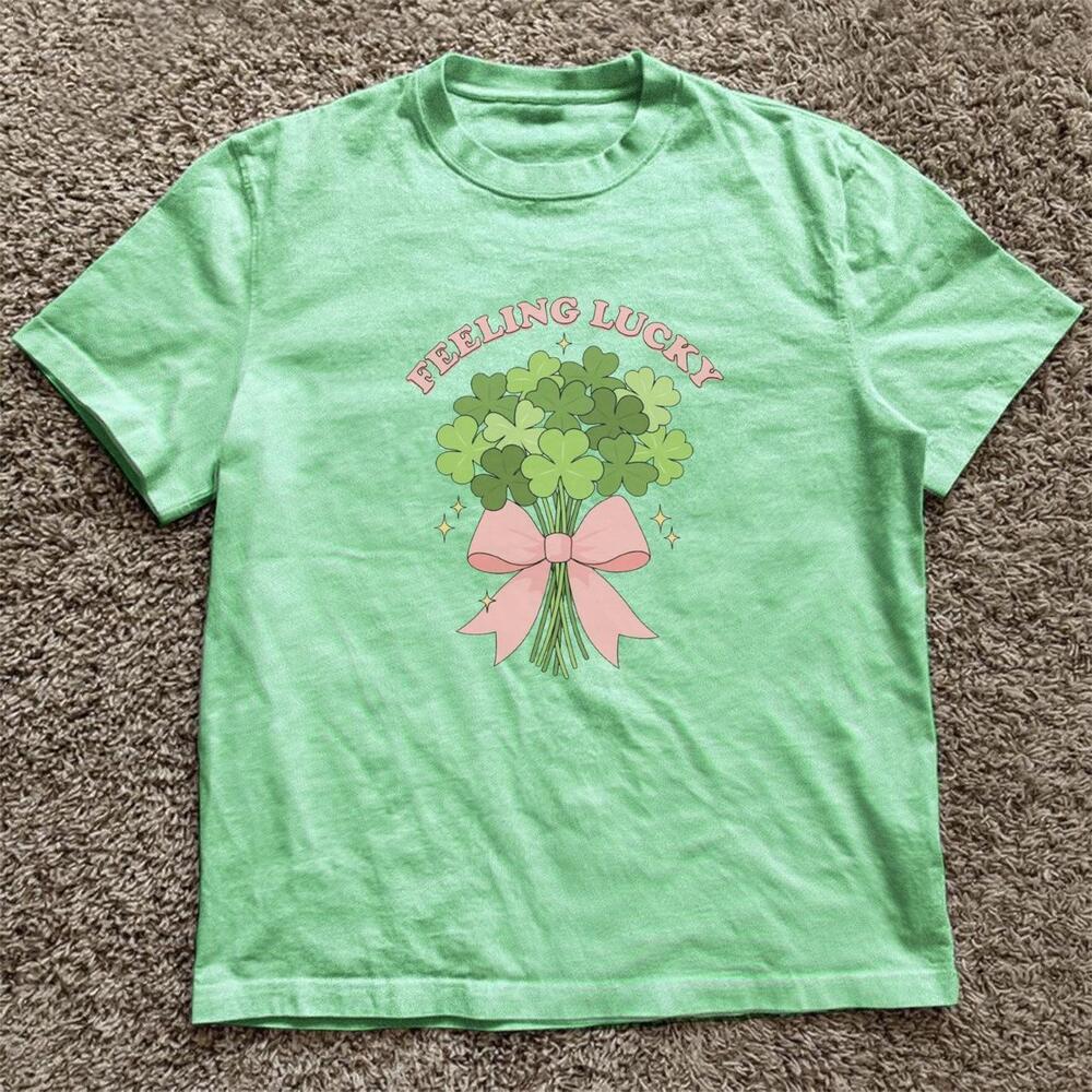 Green StPatrick_S Day Tee